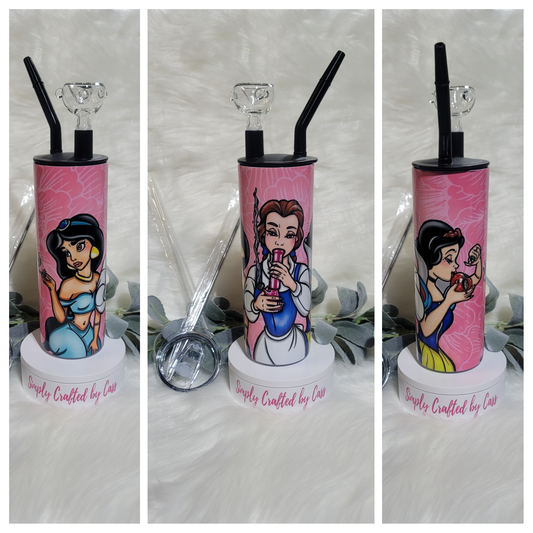 2 in 1 Princess Hookah Tumbler