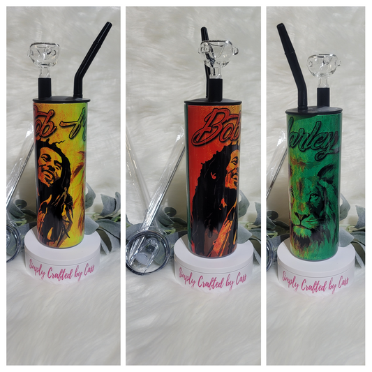 2 in 1 Bob Marley Hookah Tumbler