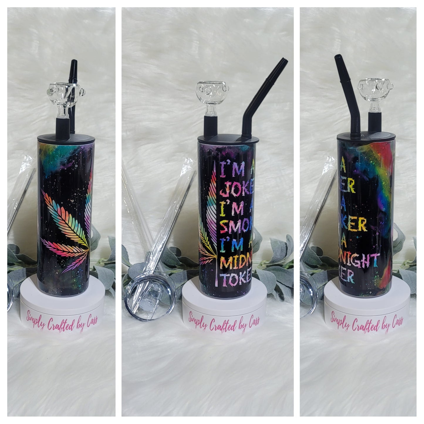 2 in 1 Midnight Toker Hookah Tumbler